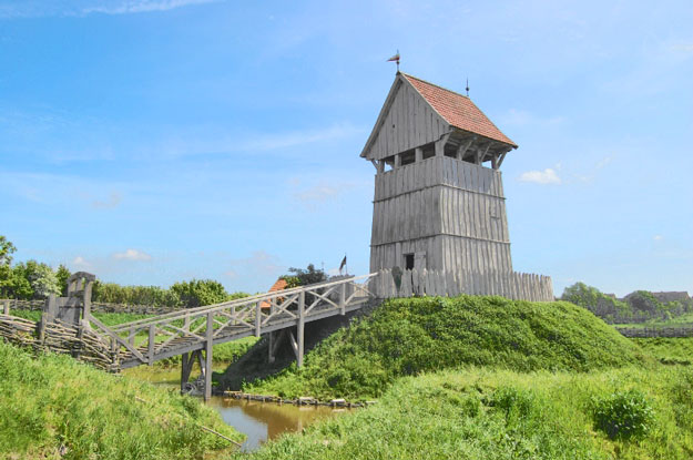 Doorwerth Rijn Motte