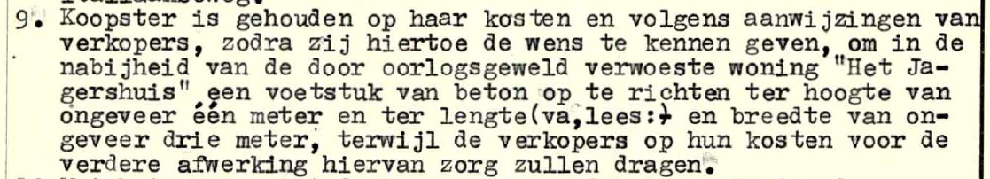 een monument voor het Jagershuis