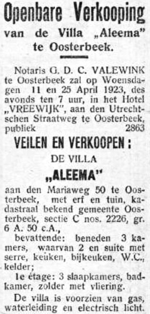 Villa Aleema Oosterbeek