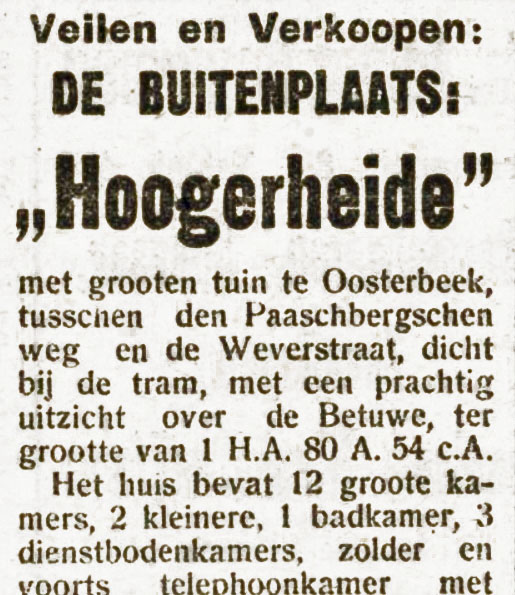 Hoogerheide Oosterbeek