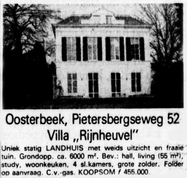 Rijnheuvel Oosterbeek