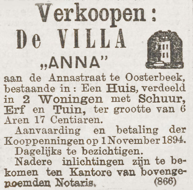 Anna aan de Annastraat