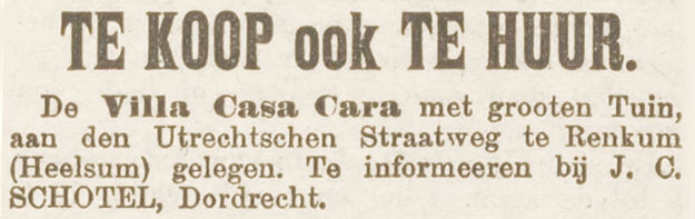 Renkum Casa Cara