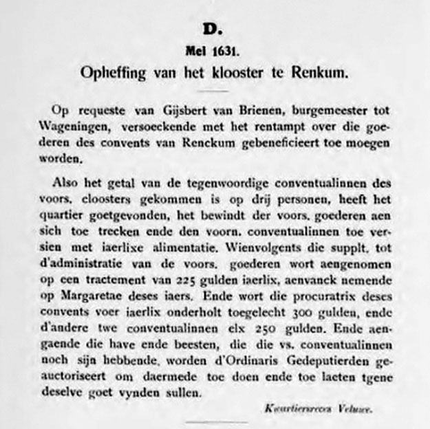 klooster Renkum