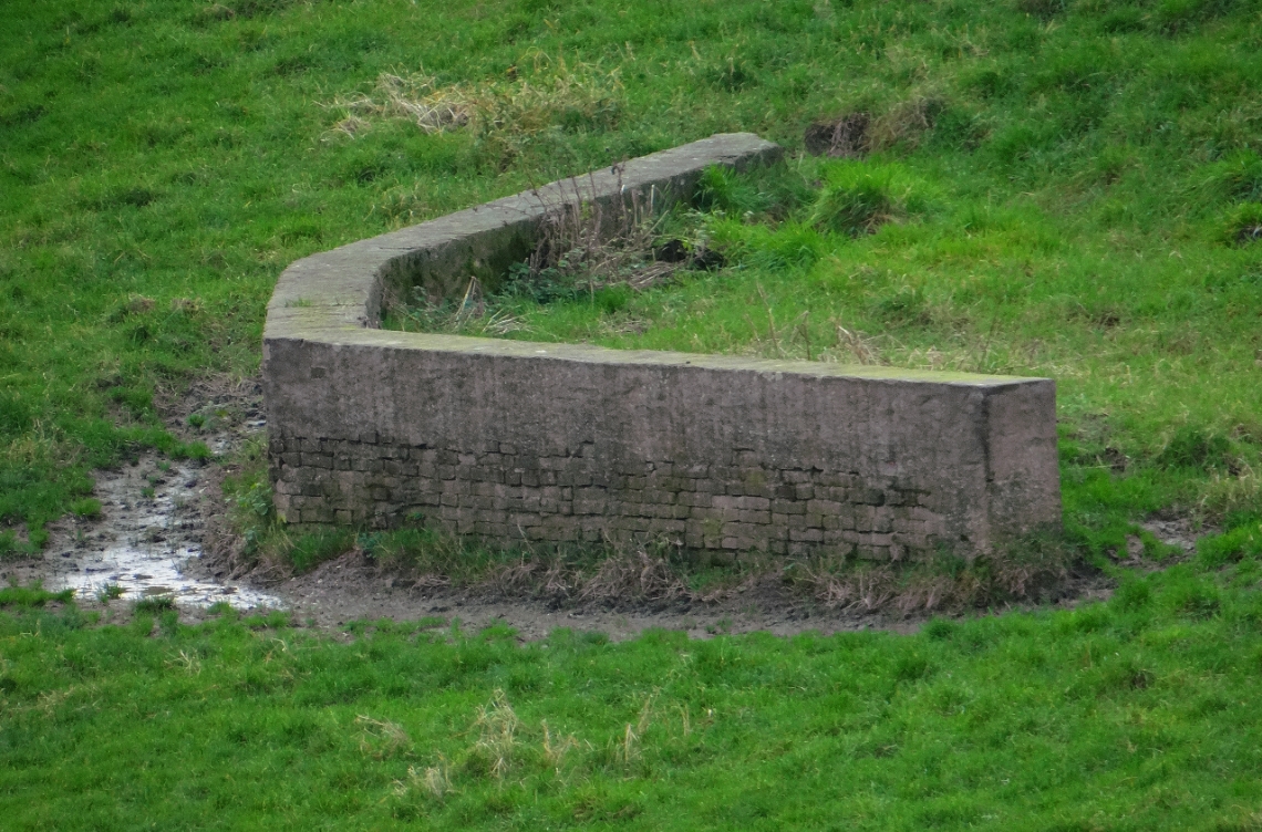 muurtje in de Jufferswaard