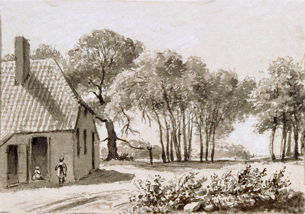 boerderij bij de Kapelleboom