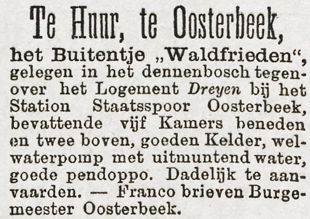 Waldfrieden