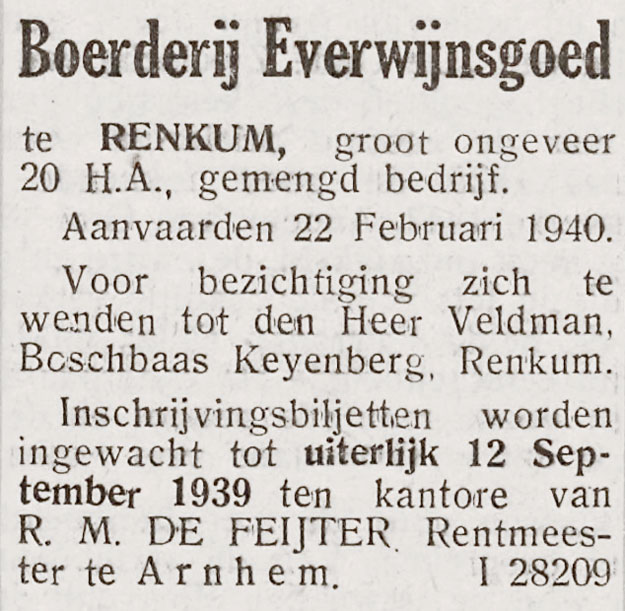 Everwijnsgoed Renkum