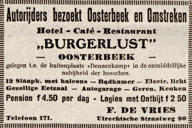 Burgerlust Oosterbeek