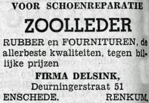 Delsink Renkum en Enschede