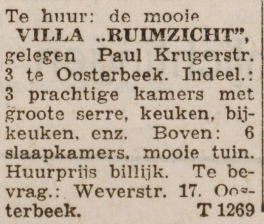 Ruimzicht Oosterbeek