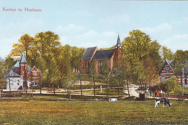 Heelsum kerk op de heuvel