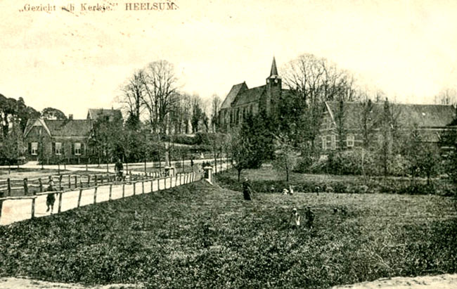 Heelsum kerk op de heuvel