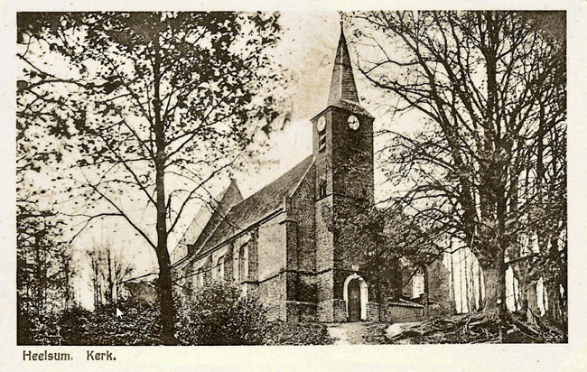 Heelsum kerk op de heuvel