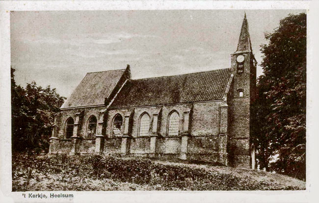 Heelsum kerk op de heuvel