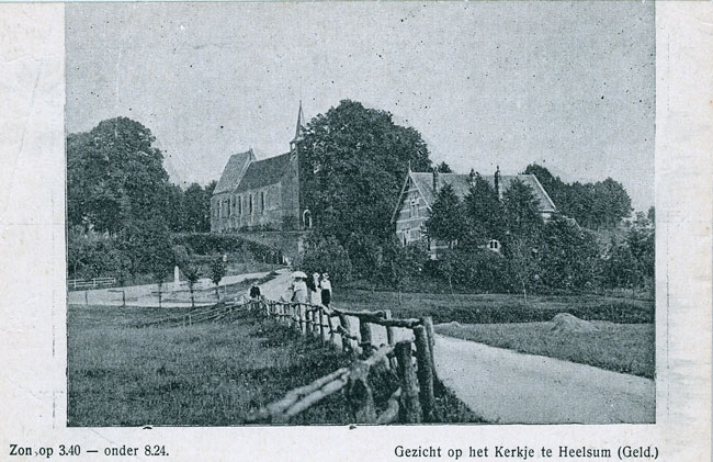 Heelsum kerk op de heuvel