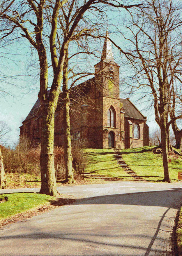 Heelsum kerk op de heuvel