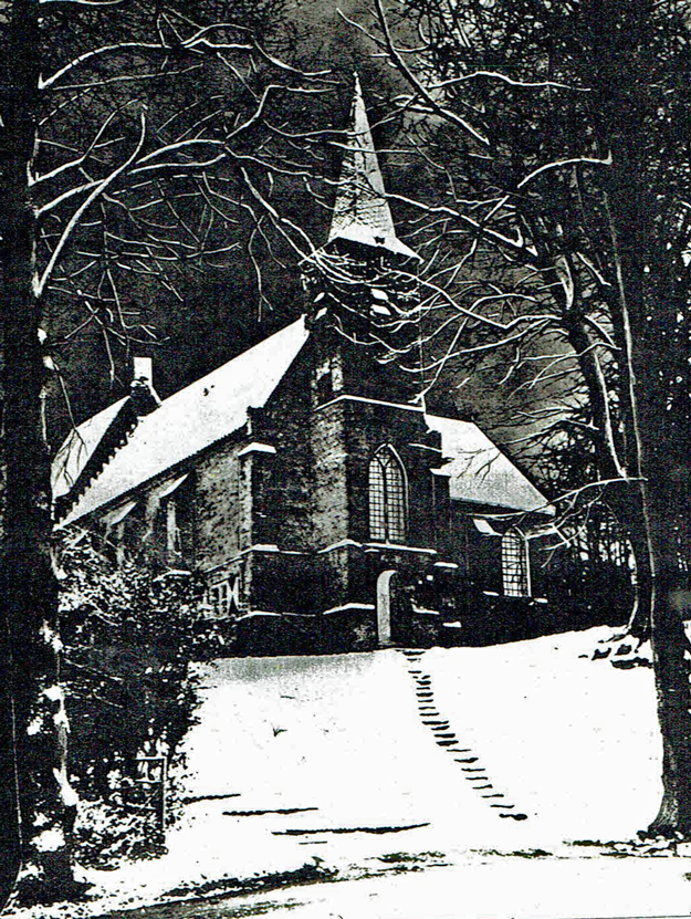 Heelsum kerk op de heuvel