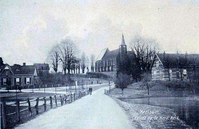 Heelsum kerk op de heuvel