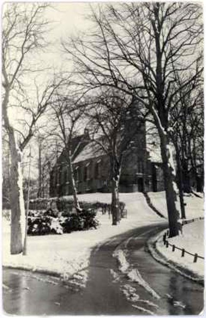 Heelsum kerk op de heuvel