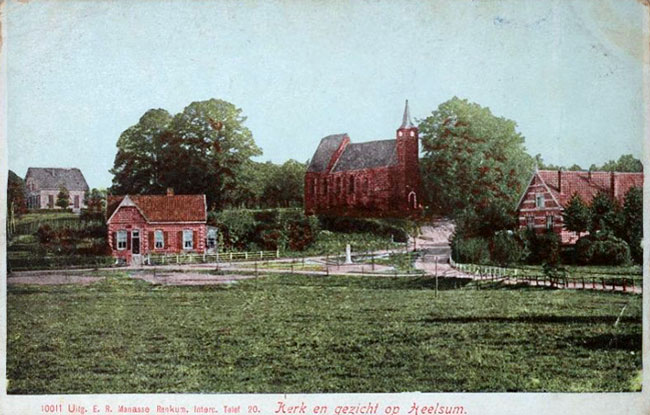 Heelsum kerk op de heuvel